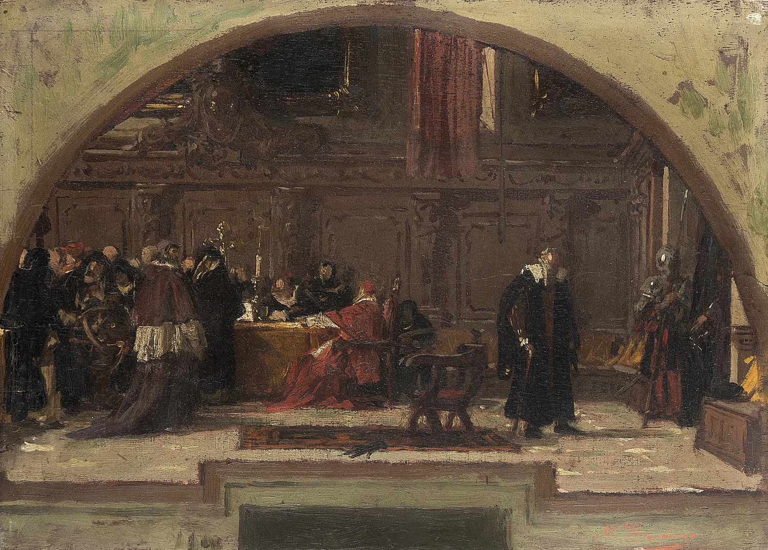 Galileo derisi davanti al tribunale dell’Inquisizione
